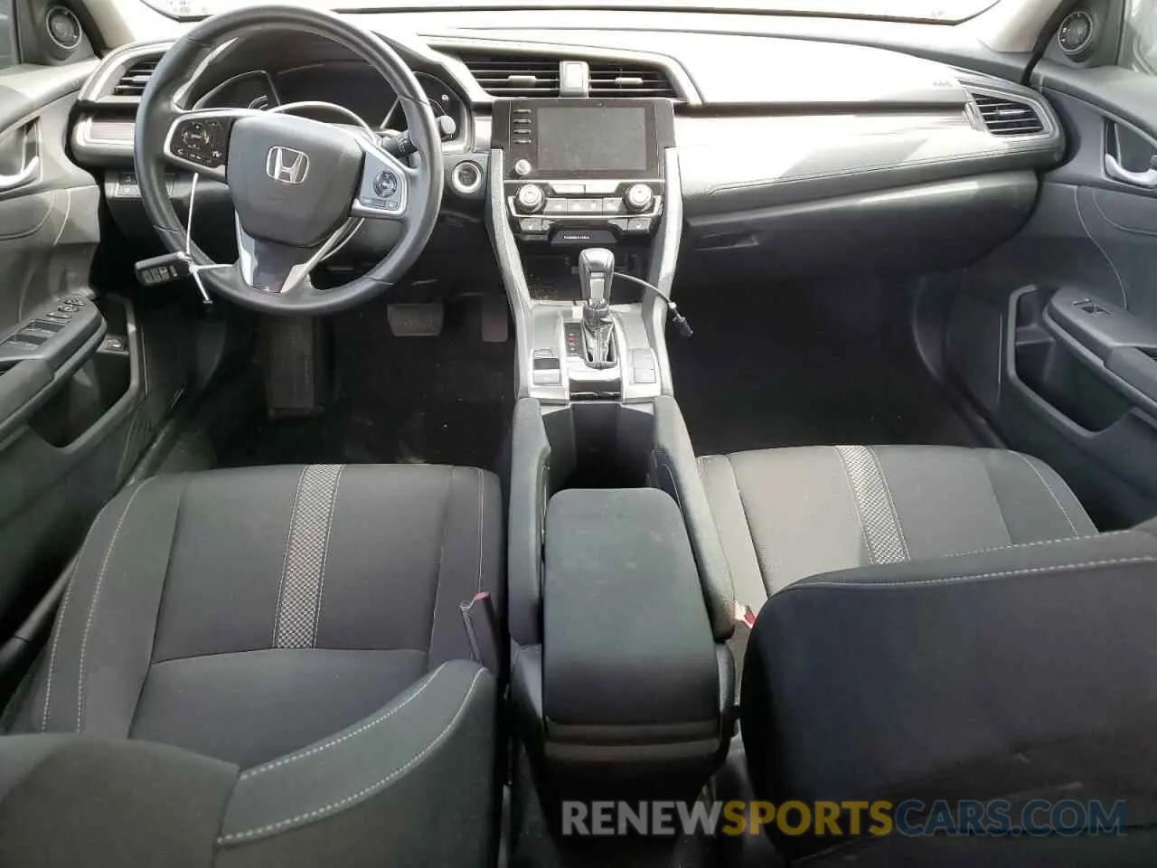8 fotografías del automóvil dañado 19XFC1F39LE215879 HONDA CIVIC 2020