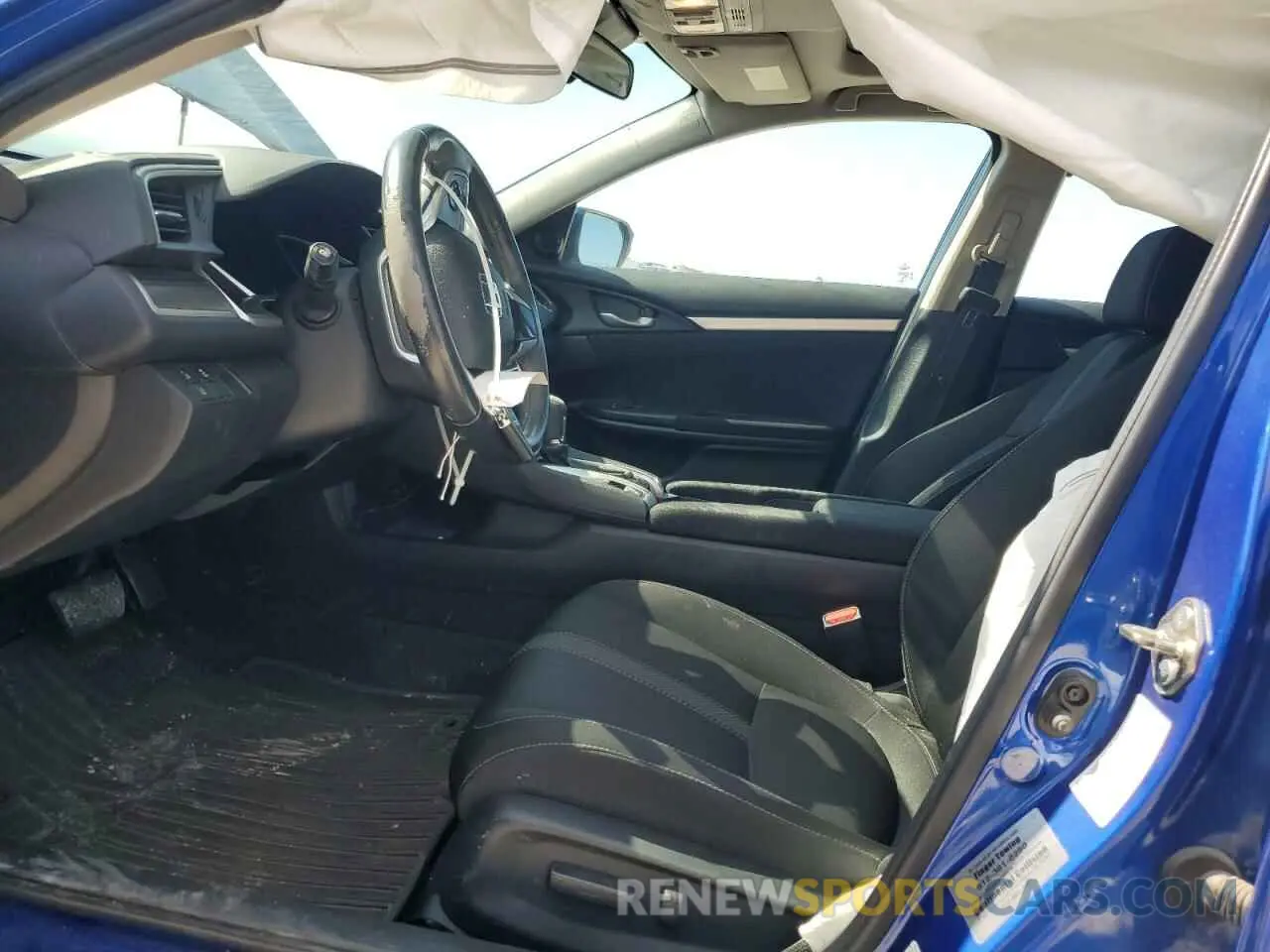 7 fotografías del automóvil dañado 19XFC1F3XLE010295 HONDA CIVIC 2020