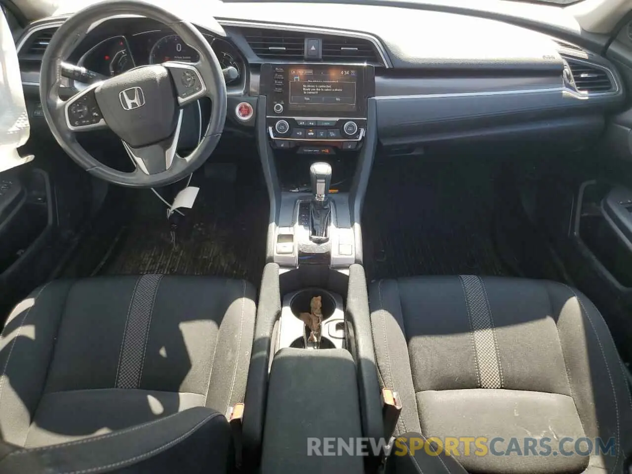 8 fotografías del automóvil dañado 19XFC1F3XLE010295 HONDA CIVIC 2020