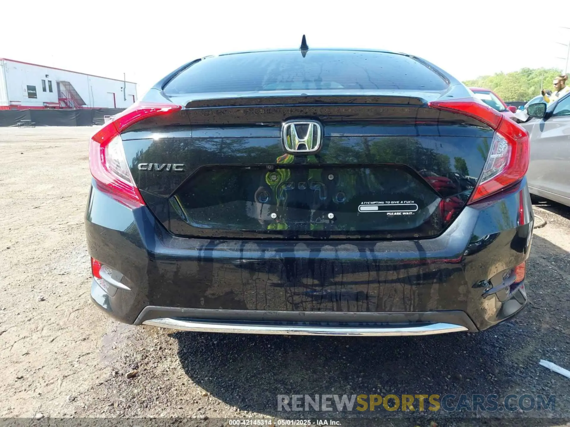 16 fotografías del automóvil dañado 19XFC1F3XLE016758 HONDA CIVIC 2020