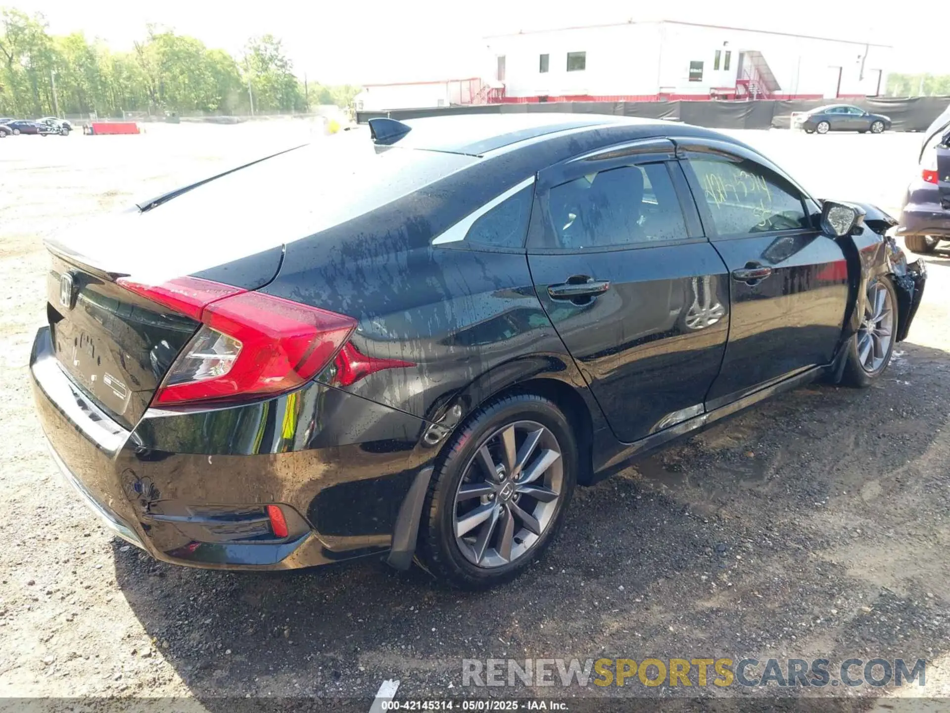 4 fotografías del automóvil dañado 19XFC1F3XLE016758 HONDA CIVIC 2020