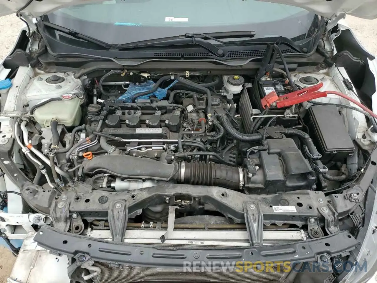 11 fotografías del automóvil dañado 19XFC1F3XLE018719 HONDA CIVIC 2020