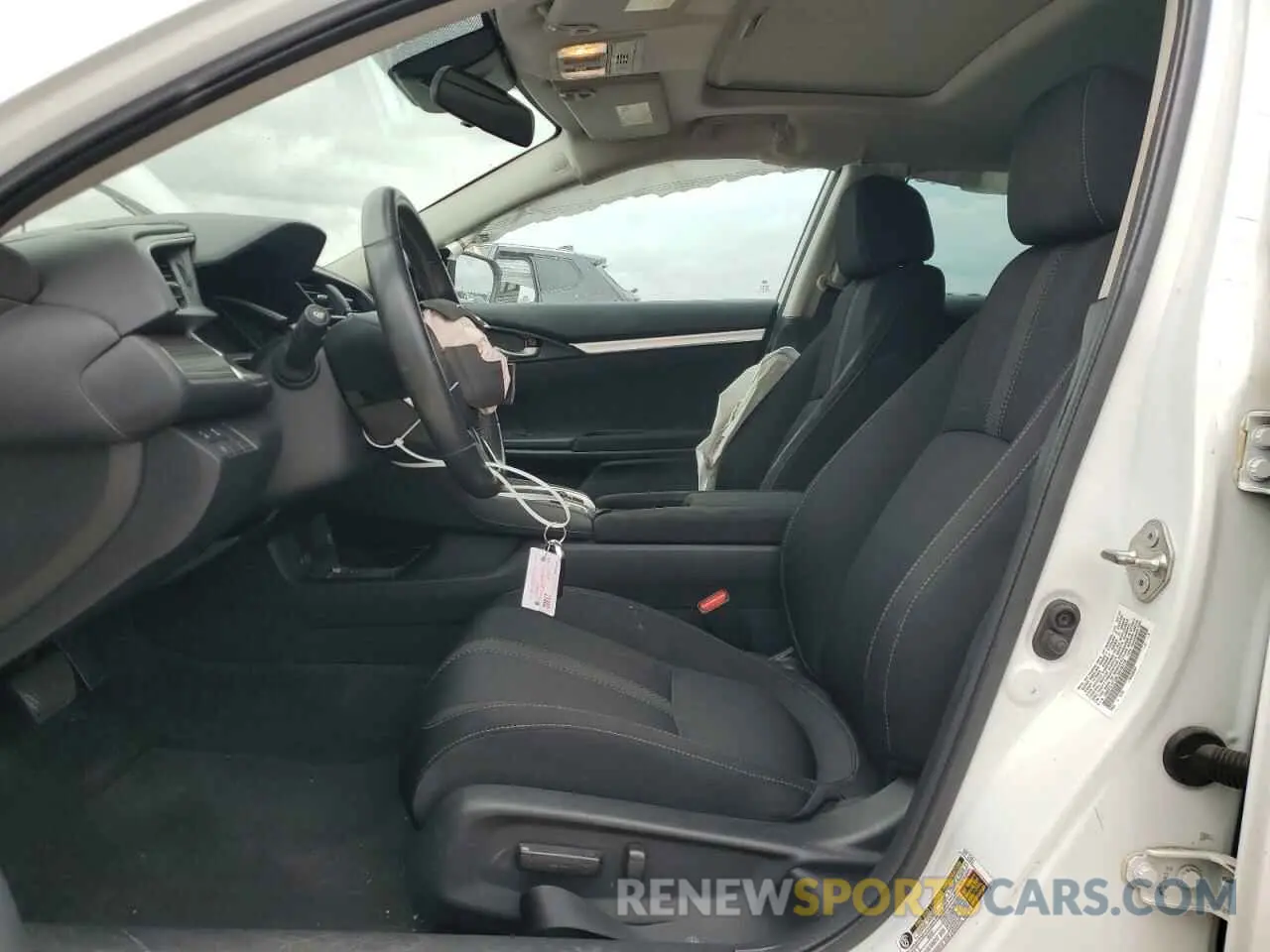 7 fotografías del automóvil dañado 19XFC1F3XLE018719 HONDA CIVIC 2020
