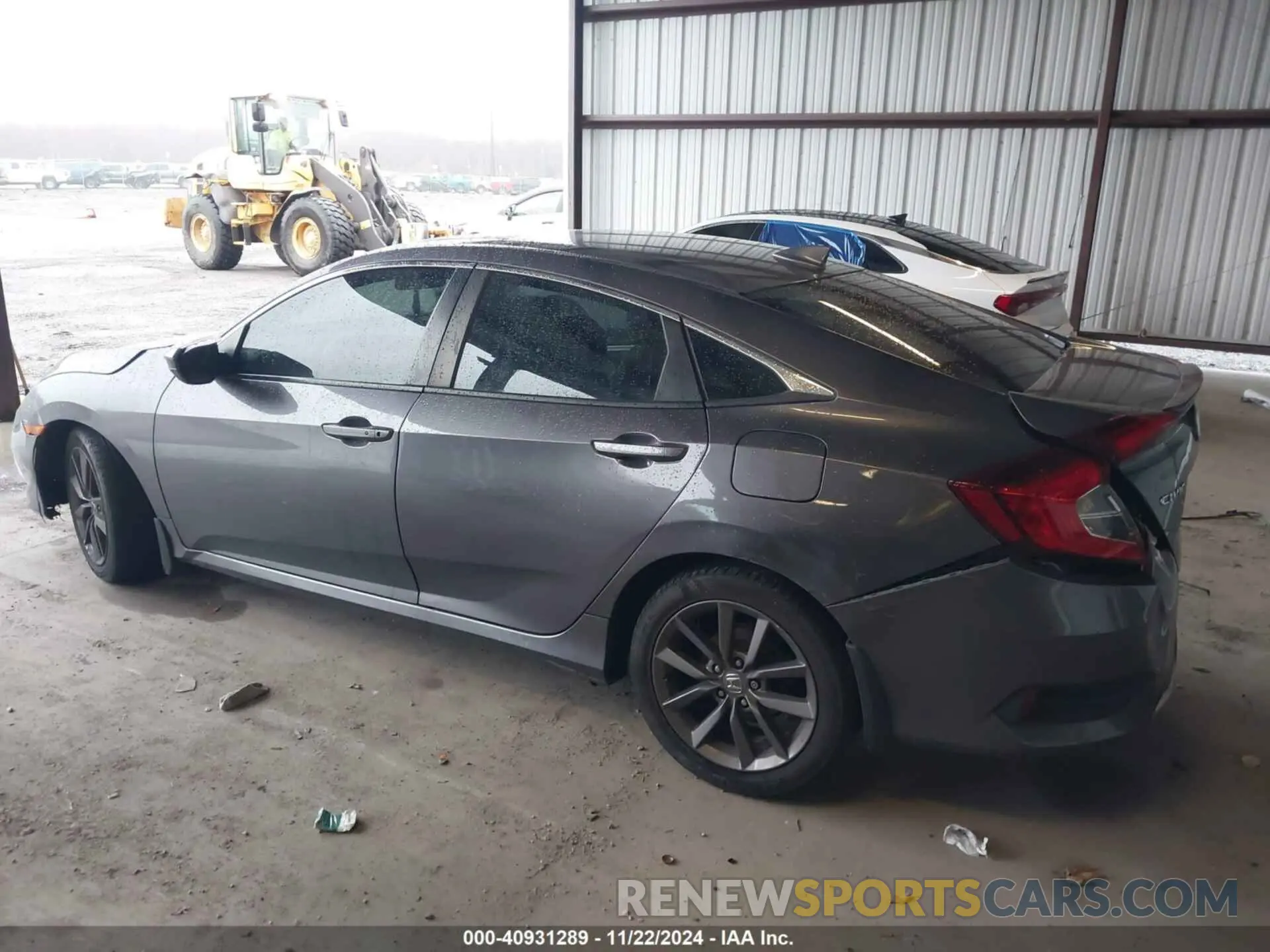 15 fotografías del automóvil dañado 19XFC1F3XLE208410 HONDA CIVIC 2020