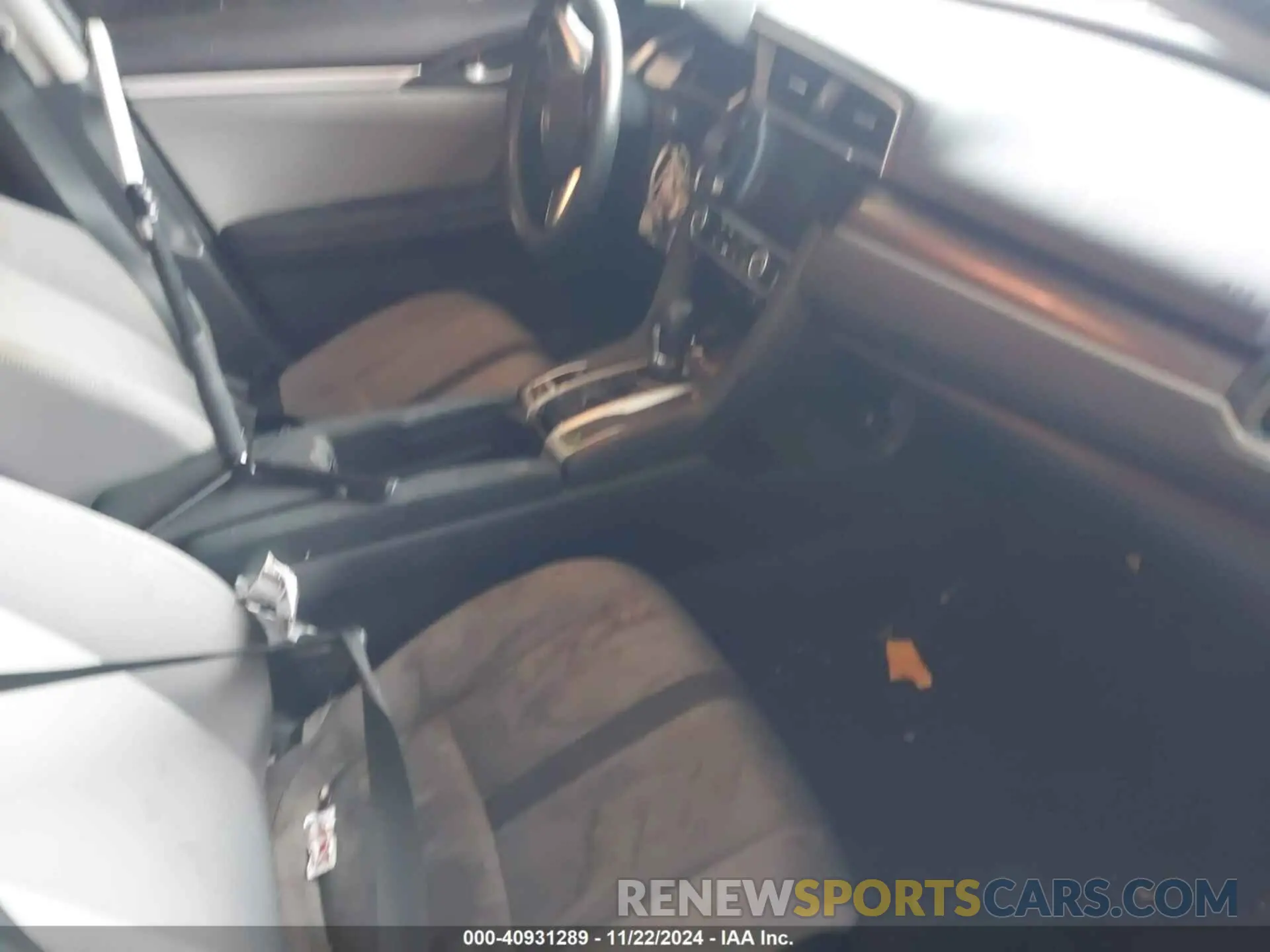 5 fotografías del automóvil dañado 19XFC1F3XLE208410 HONDA CIVIC 2020