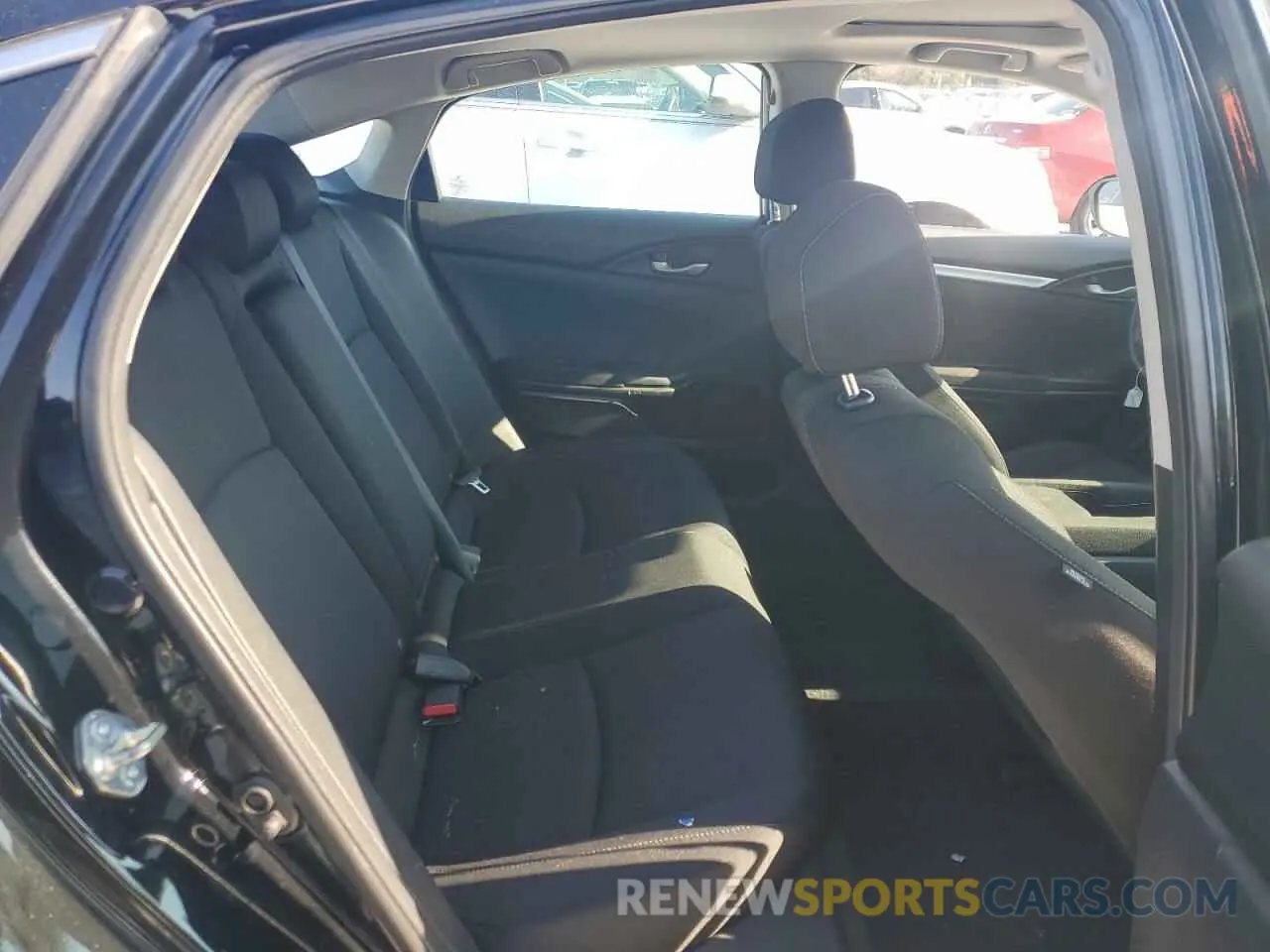 10 fotografías del automóvil dañado 19XFC1F3XLE221383 HONDA CIVIC 2020