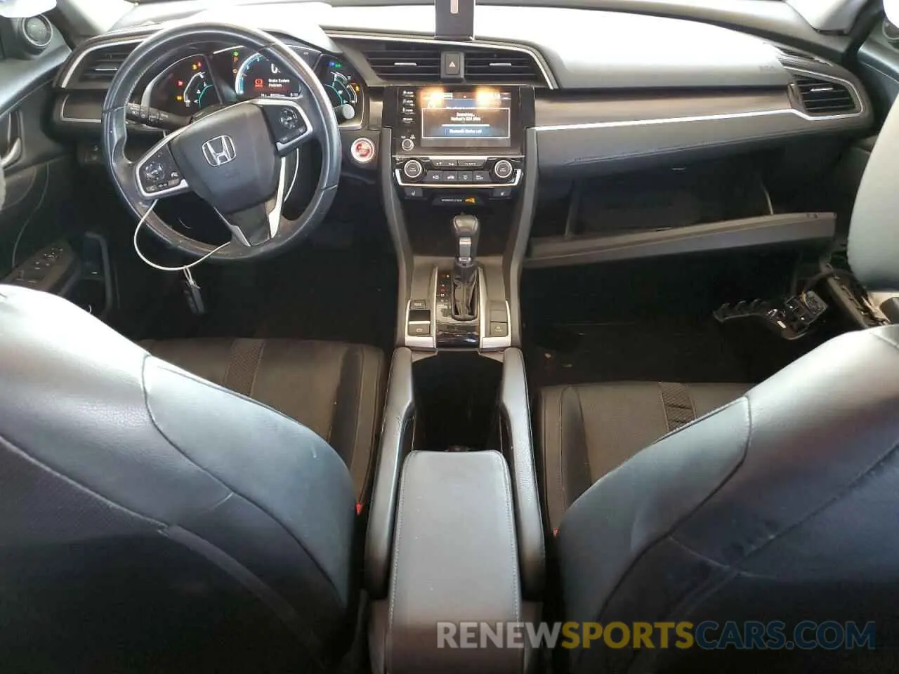 8 fotografías del automóvil dañado 19XFC1F70LE213165 HONDA CIVIC 2020