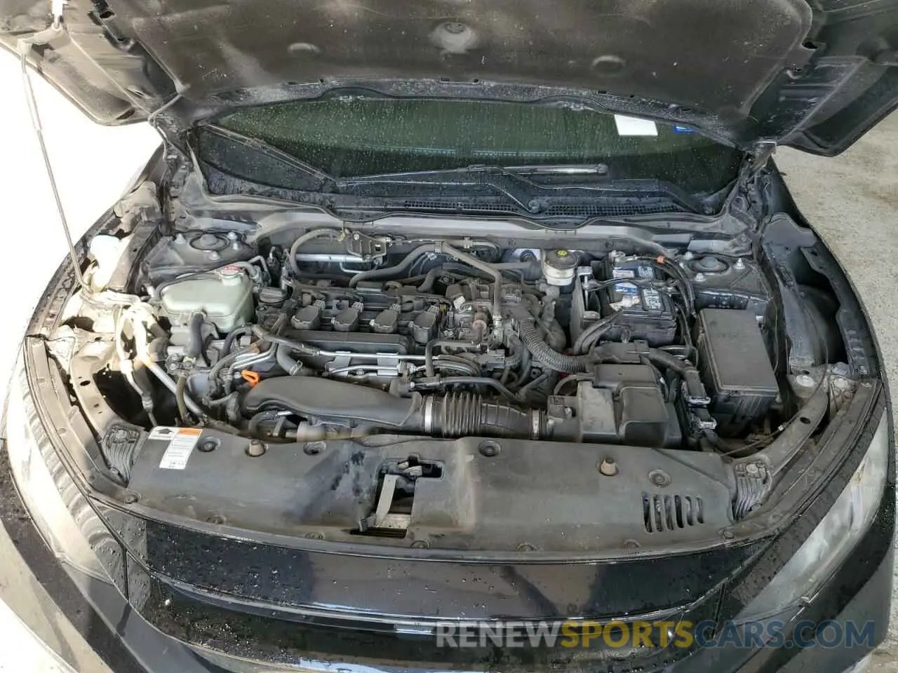 11 fotografías del automóvil dañado 19XFC1F72LE023917 HONDA CIVIC 2020