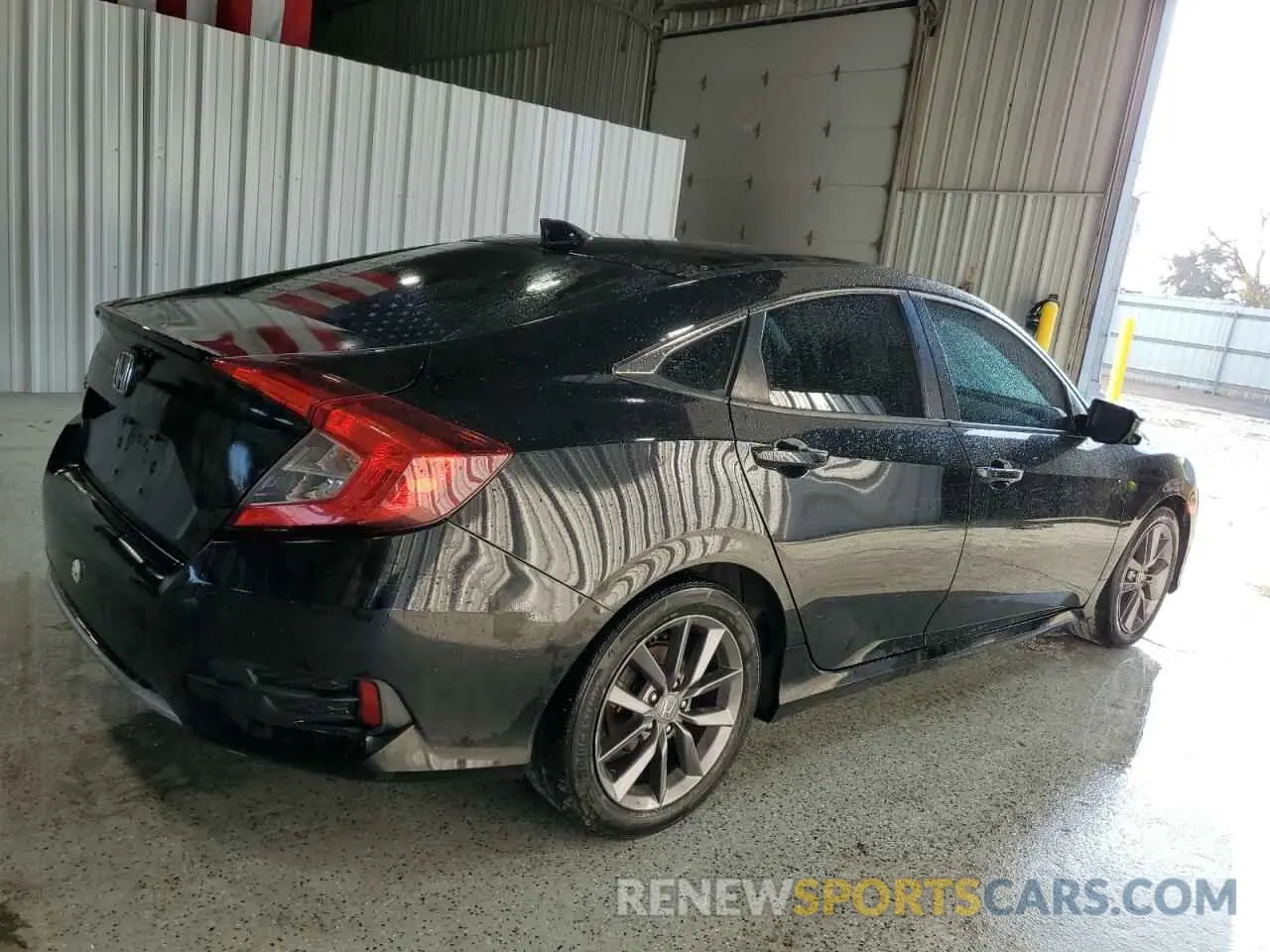 3 fotografías del automóvil dañado 19XFC1F72LE023917 HONDA CIVIC 2020