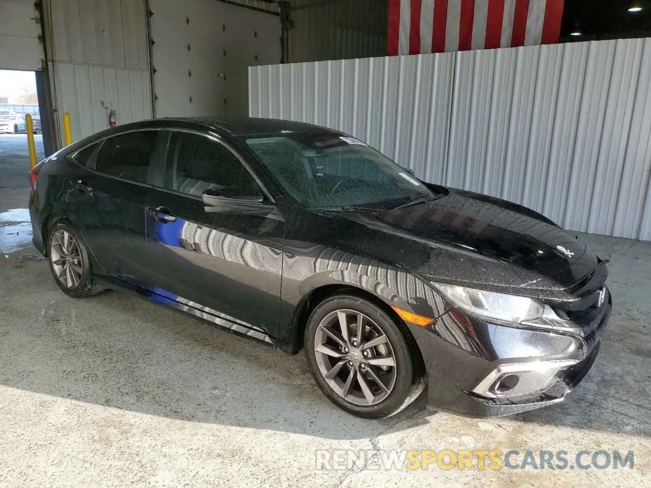4 fotografías del automóvil dañado 19XFC1F72LE023917 HONDA CIVIC 2020