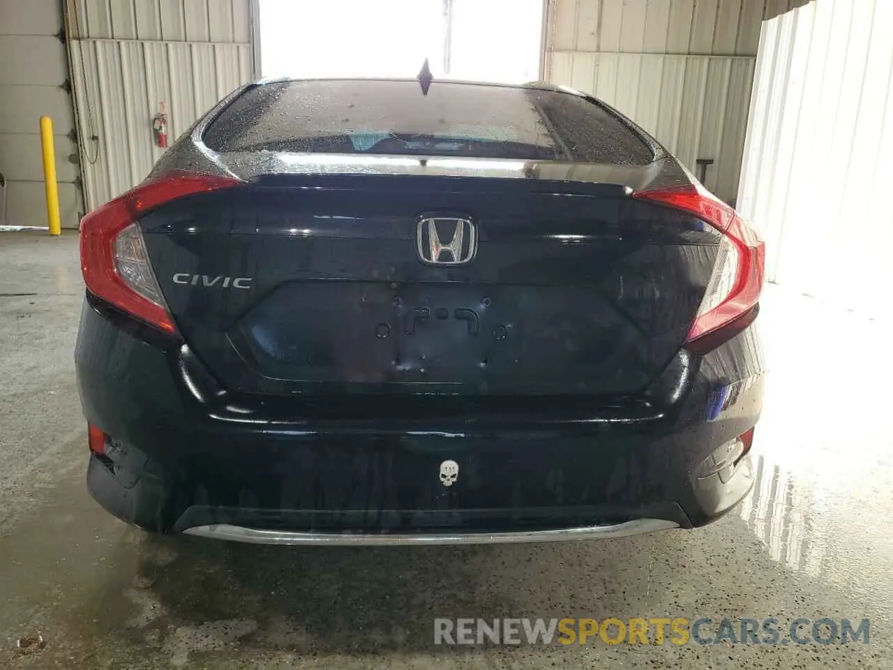 6 fotografías del automóvil dañado 19XFC1F72LE023917 HONDA CIVIC 2020