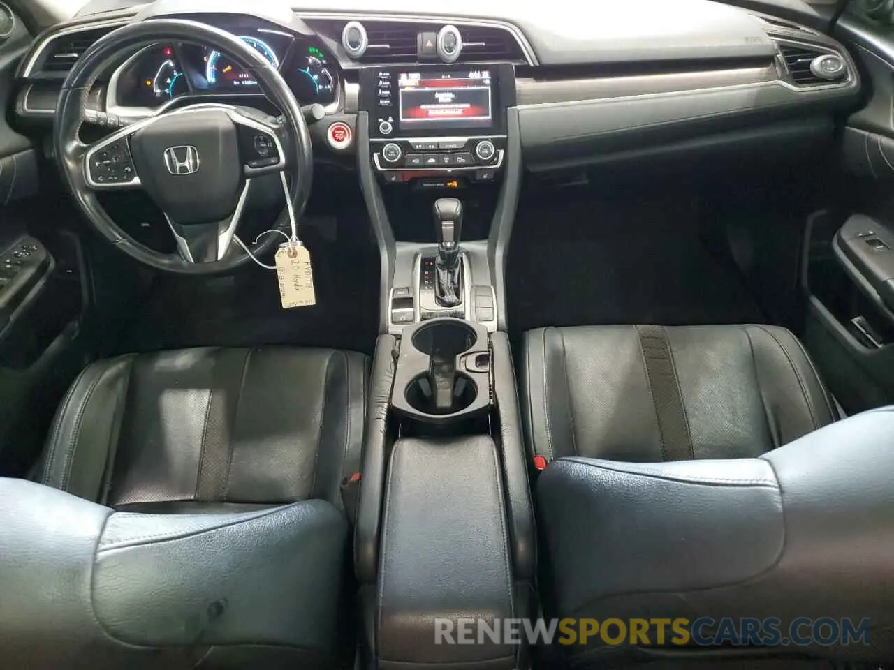 8 fotografías del automóvil dañado 19XFC1F72LE023917 HONDA CIVIC 2020