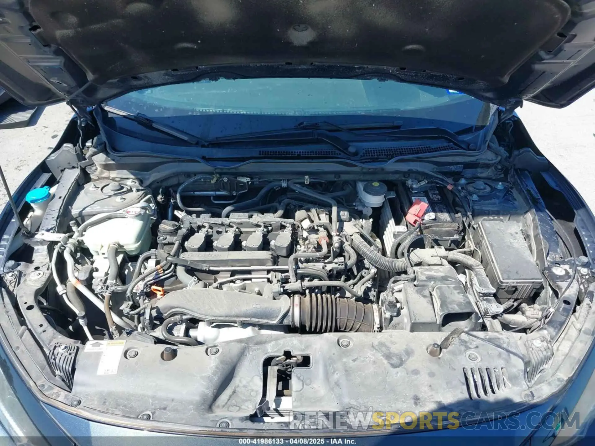 10 fotografías del automóvil dañado 19XFC1F73LE023876 HONDA CIVIC 2020