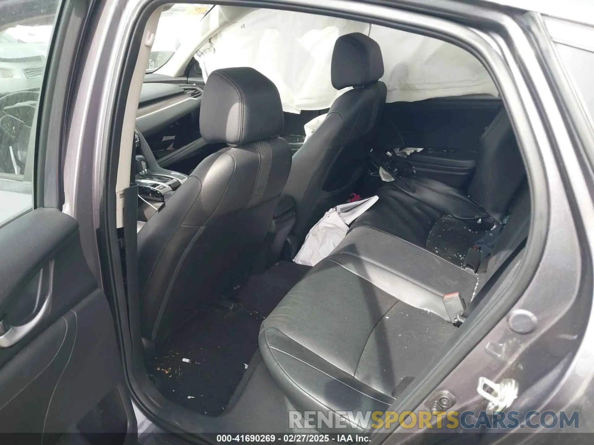 8 fotografías del automóvil dañado 19XFC1F74LE204193 HONDA CIVIC 2020