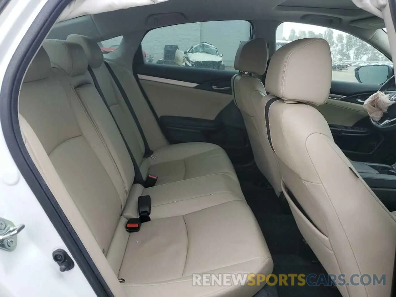 10 fotografías del automóvil dañado 19XFC1F75LE202582 HONDA CIVIC 2020