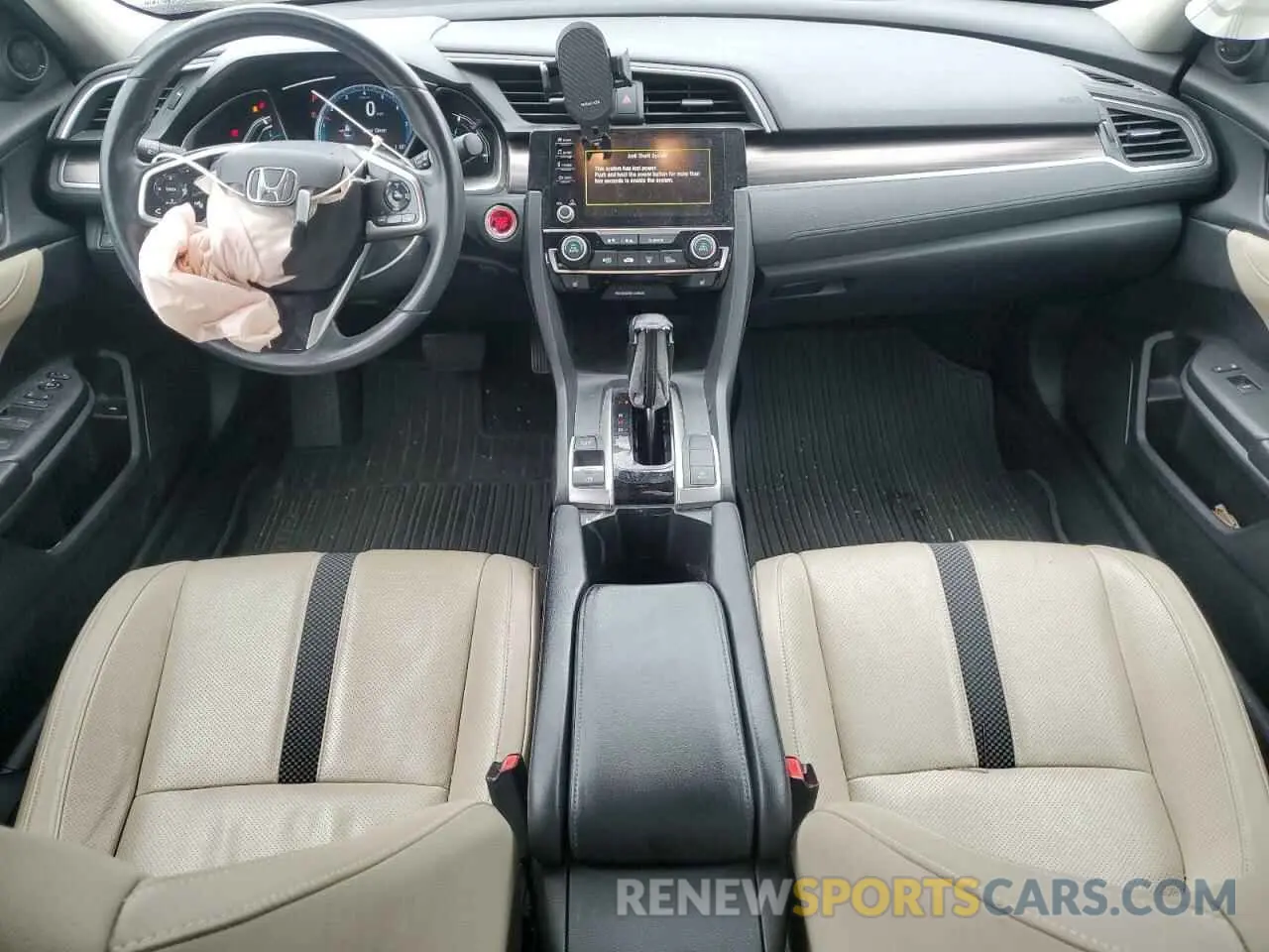 8 fotografías del automóvil dañado 19XFC1F75LE202582 HONDA CIVIC 2020