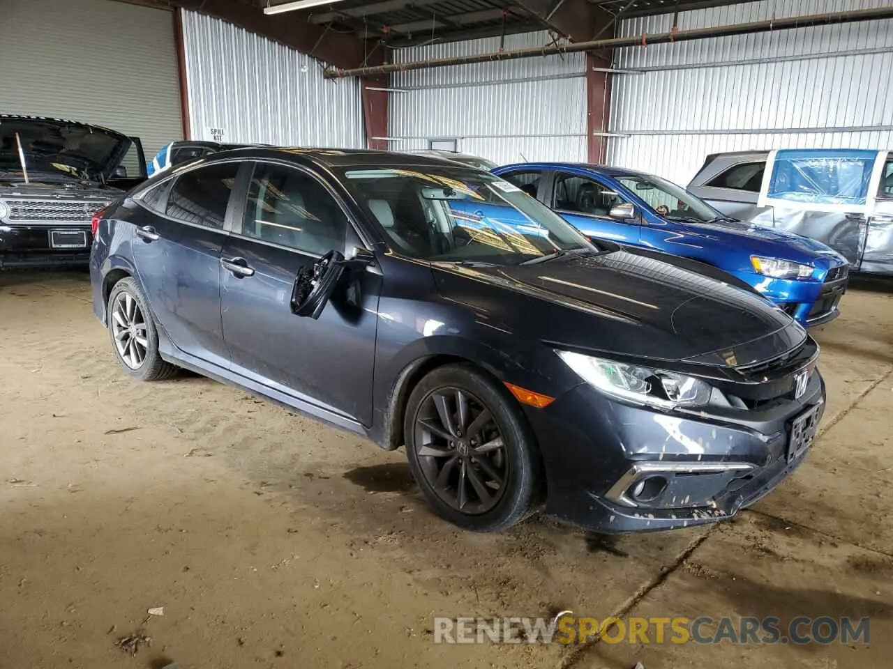 4 fotografías del automóvil dañado 19XFC1F75LE212674 HONDA CIVIC 2020
