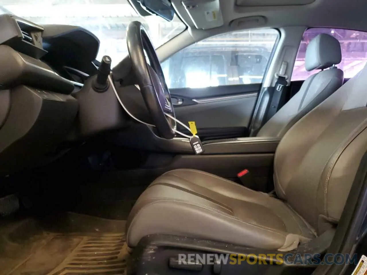 7 fotografías del automóvil dañado 19XFC1F75LE212674 HONDA CIVIC 2020