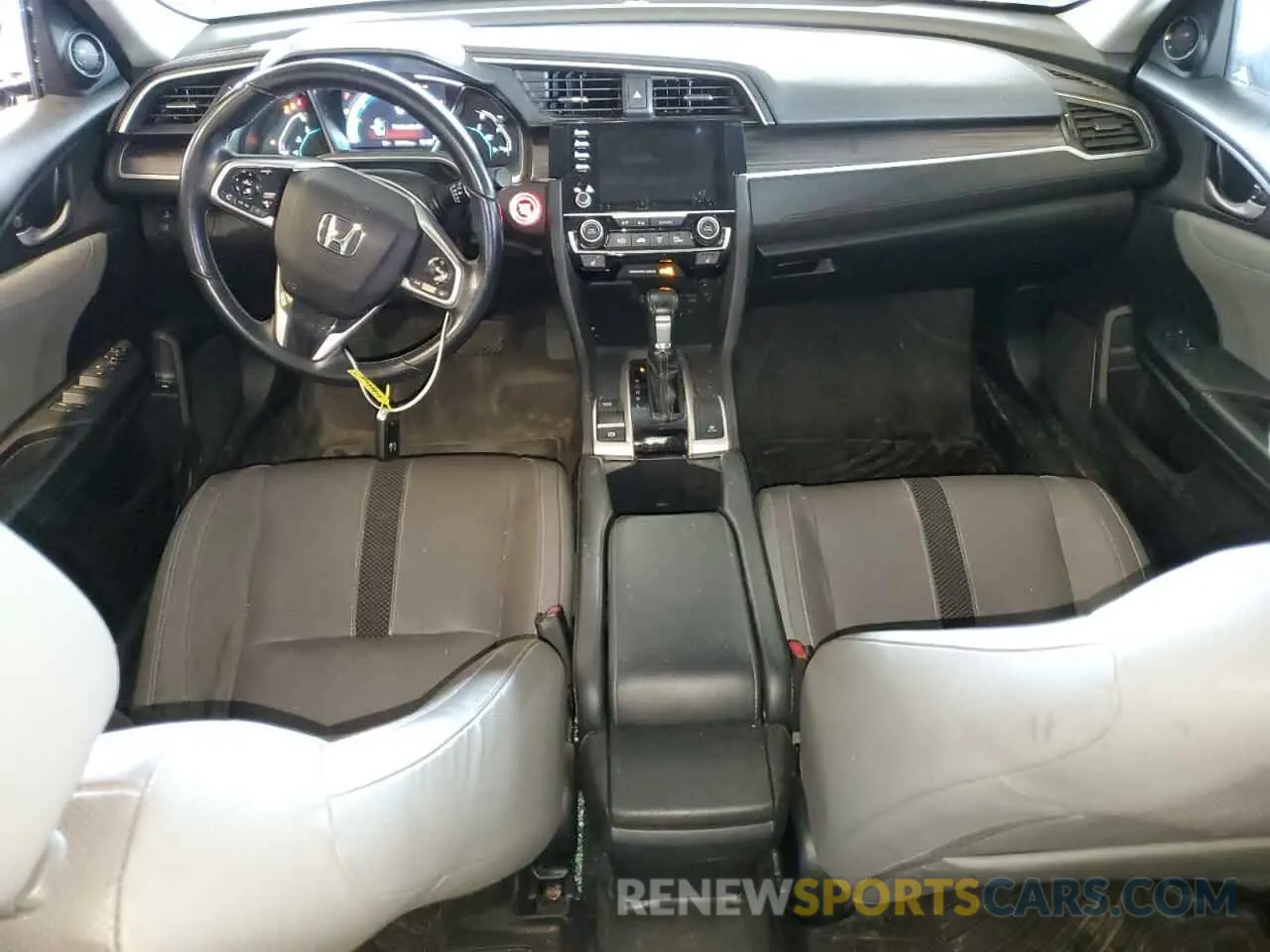 8 fotografías del automóvil dañado 19XFC1F75LE212674 HONDA CIVIC 2020