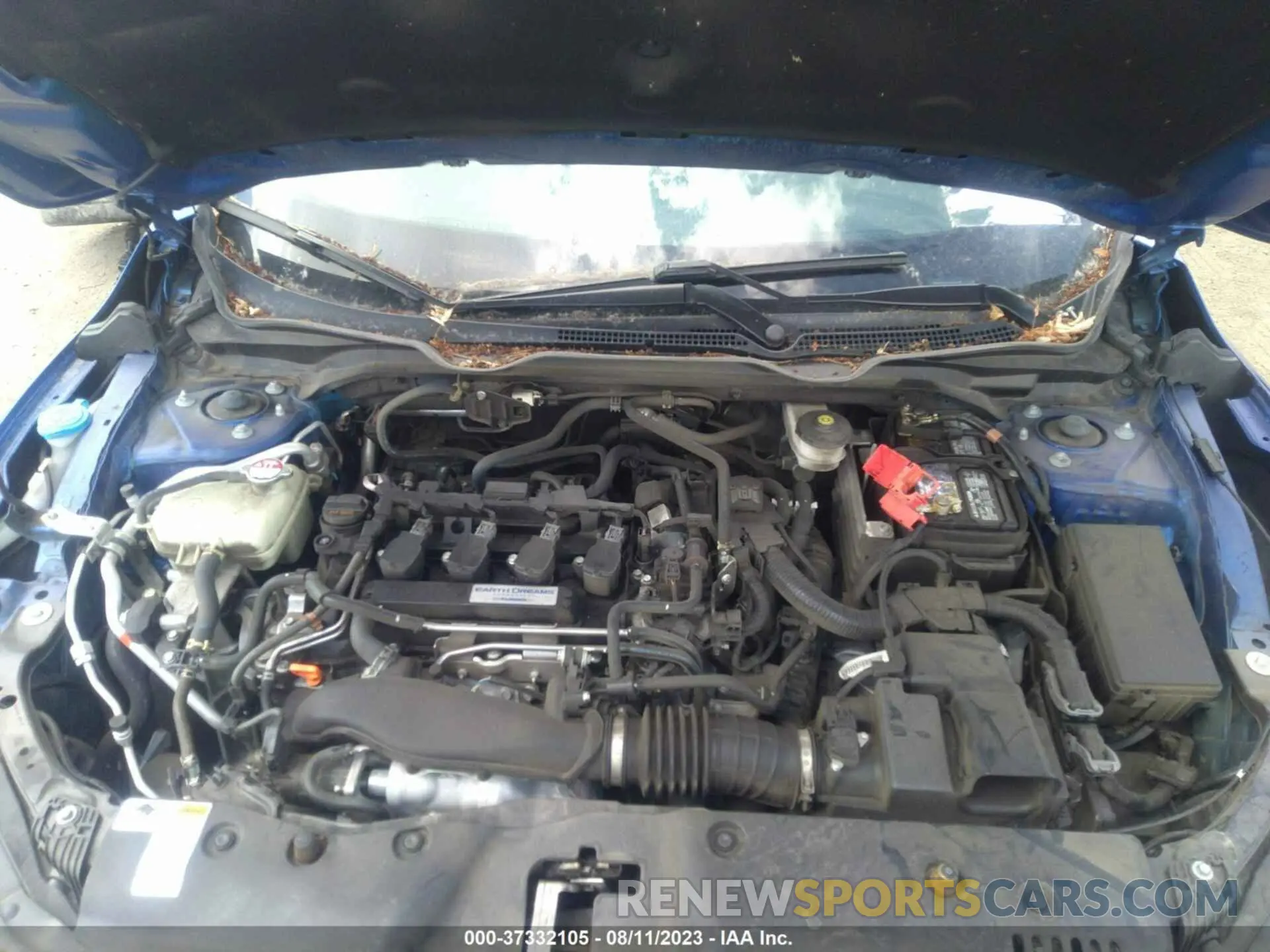 10 fotografías del automóvil dañado 19XFC1F77LE217276 HONDA CIVIC 2020