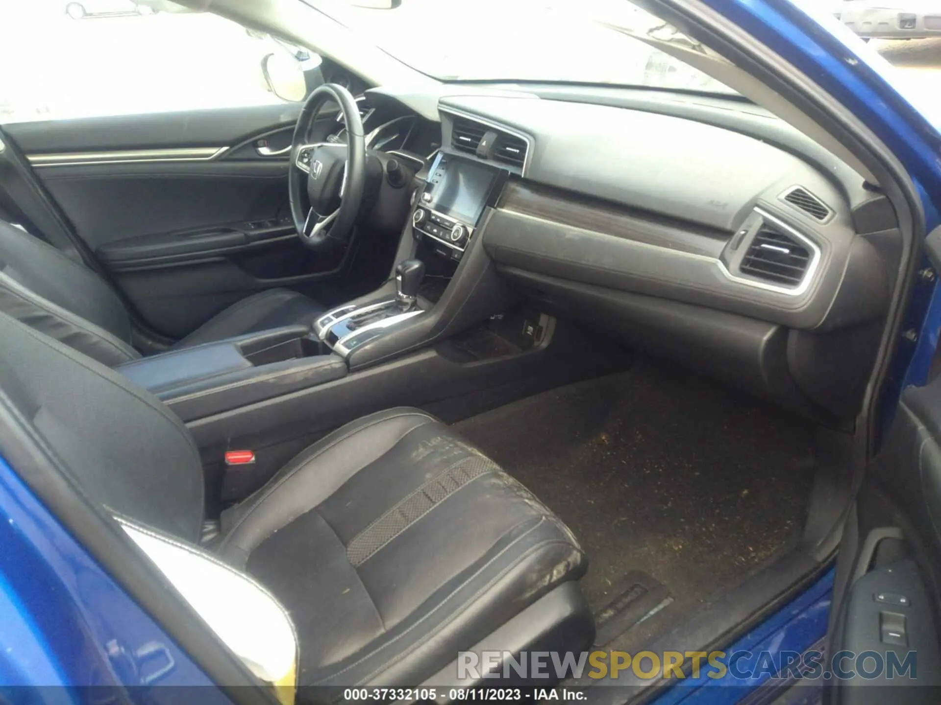 5 fotografías del automóvil dañado 19XFC1F77LE217276 HONDA CIVIC 2020