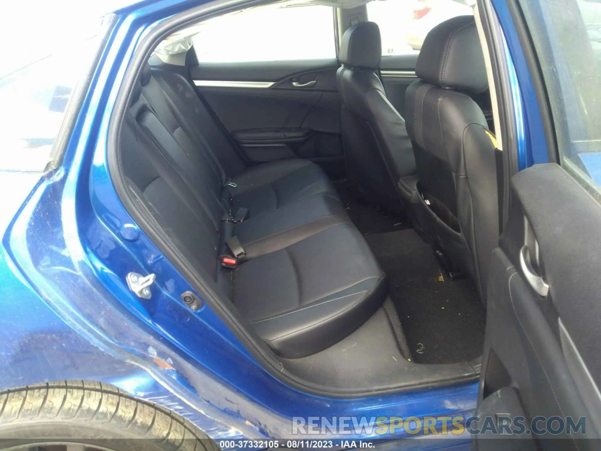 8 fotografías del automóvil dañado 19XFC1F77LE217276 HONDA CIVIC 2020