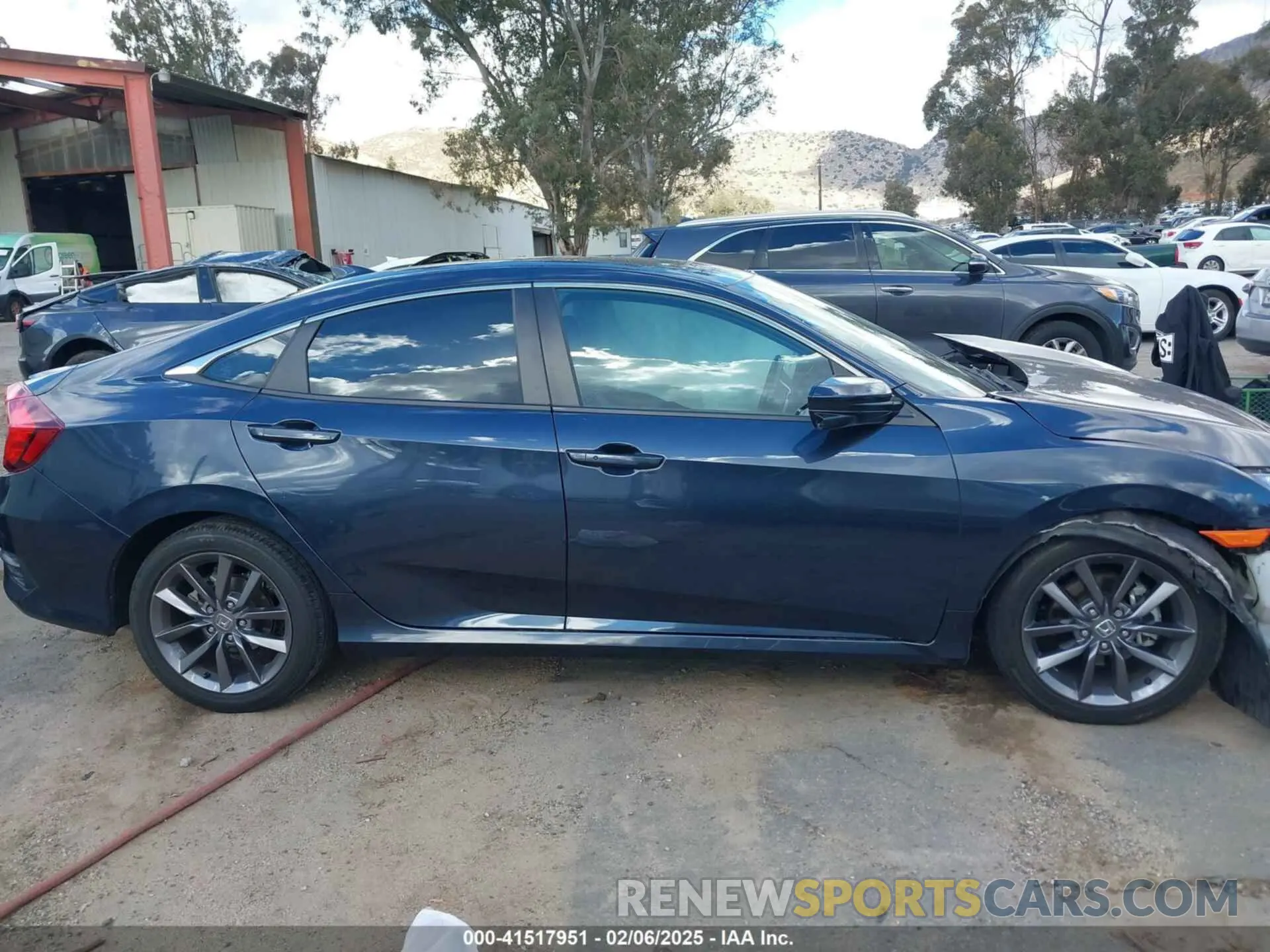 13 fotografías del automóvil dañado 19XFC1F78LE019550 HONDA CIVIC 2020