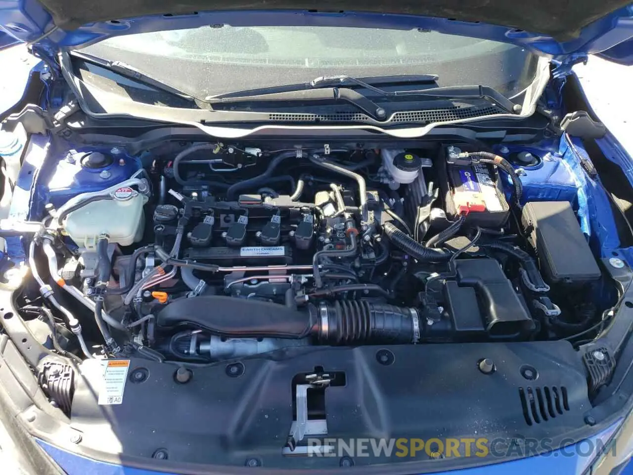13 fotografías del automóvil dañado 19XFC1F79LE014597 HONDA CIVIC 2020