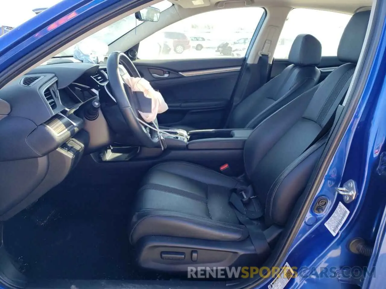 7 fotografías del automóvil dañado 19XFC1F79LE014597 HONDA CIVIC 2020