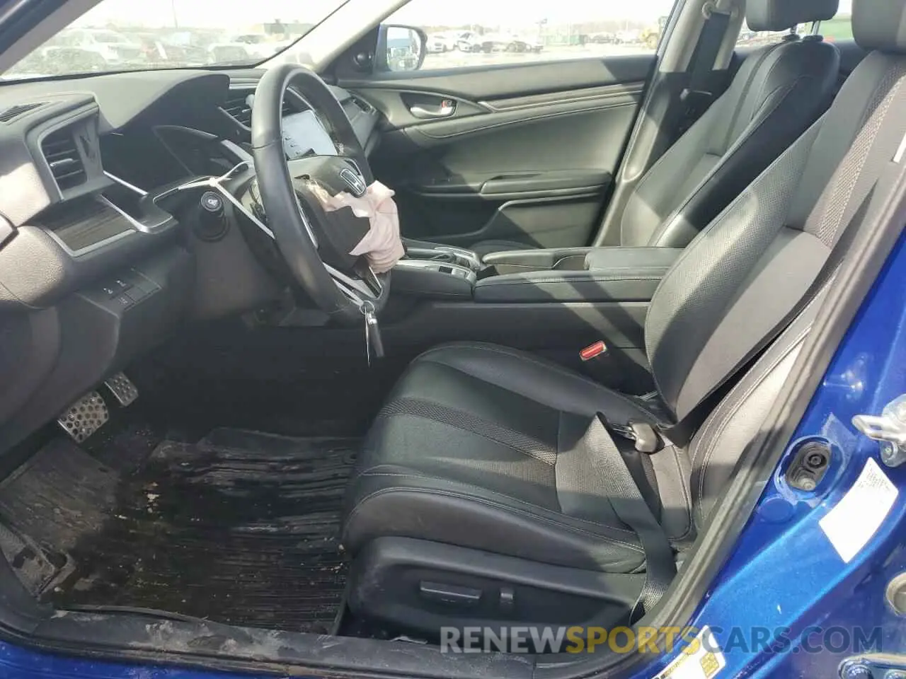 7 fotografías del automóvil dañado 19XFC1F92LE017469 HONDA CIVIC 2020