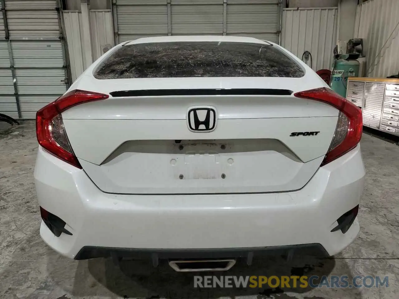 6 fotografías del automóvil dañado 19XFC2E83LE007693 HONDA CIVIC 2020