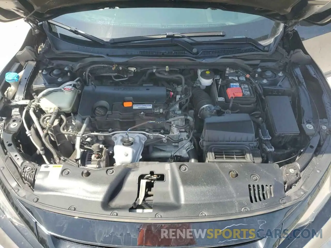 11 fotografías del automóvil dañado 19XFC2E87LE029194 HONDA CIVIC 2020