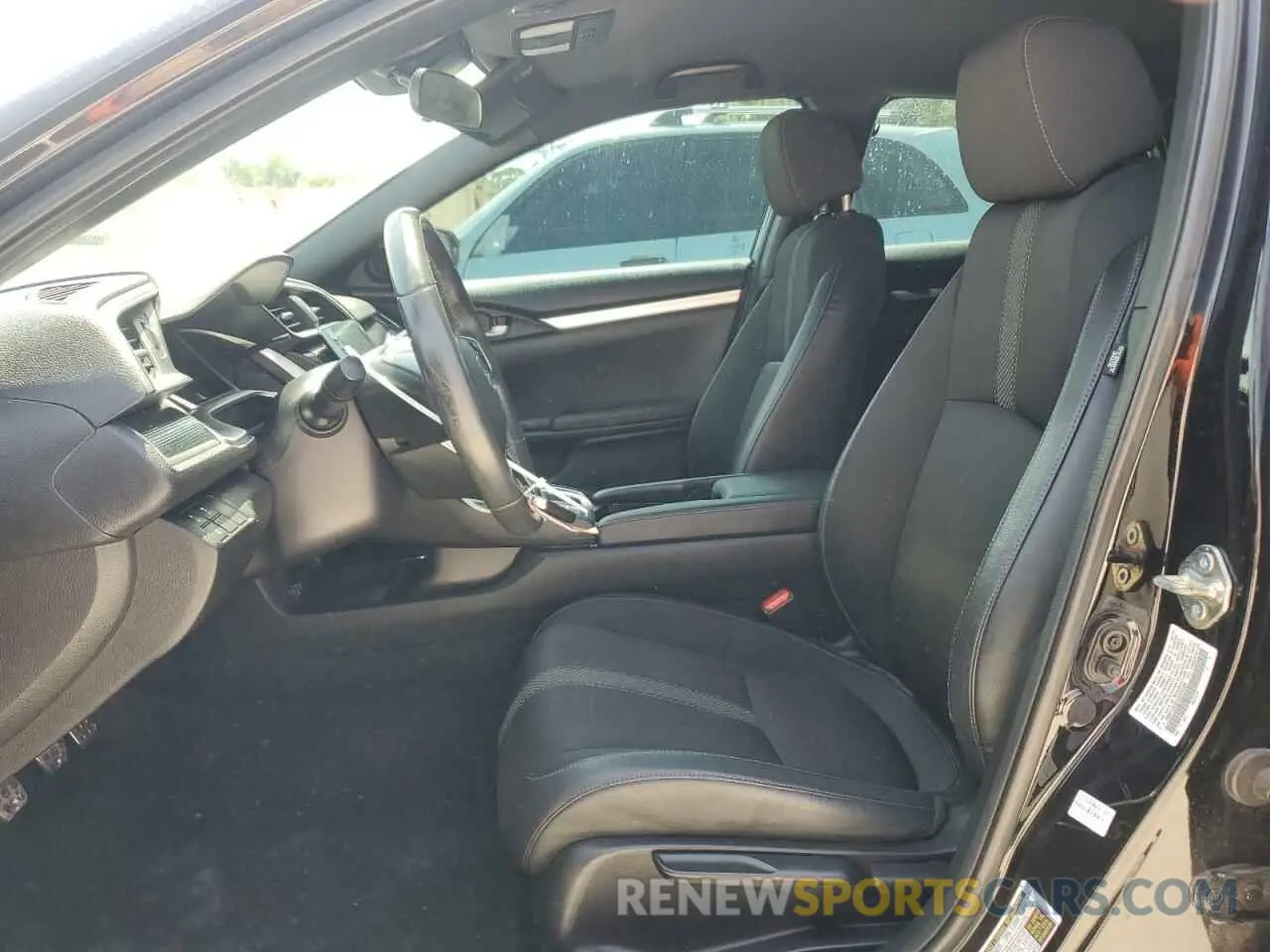 7 fotografías del automóvil dañado 19XFC2E87LE029194 HONDA CIVIC 2020