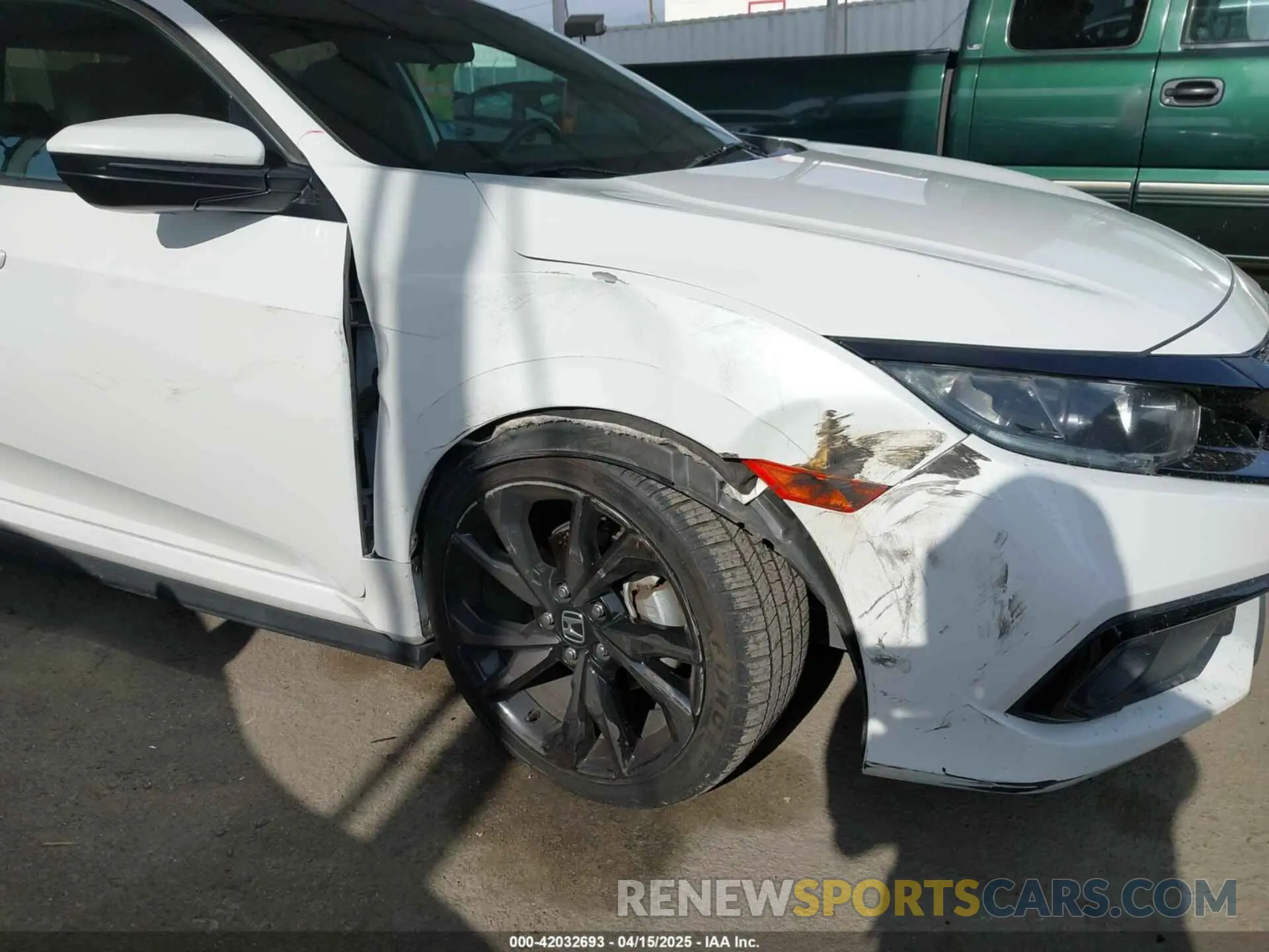 6 fotografías del automóvil dañado 19XFC2E88LE001033 HONDA CIVIC 2020
