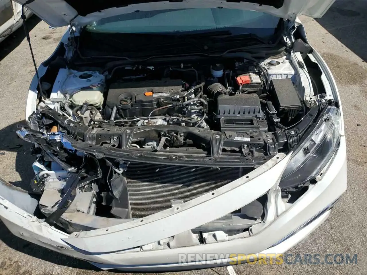 11 fotografías del automóvil dañado 19XFC2F60LE009785 HONDA CIVIC 2020