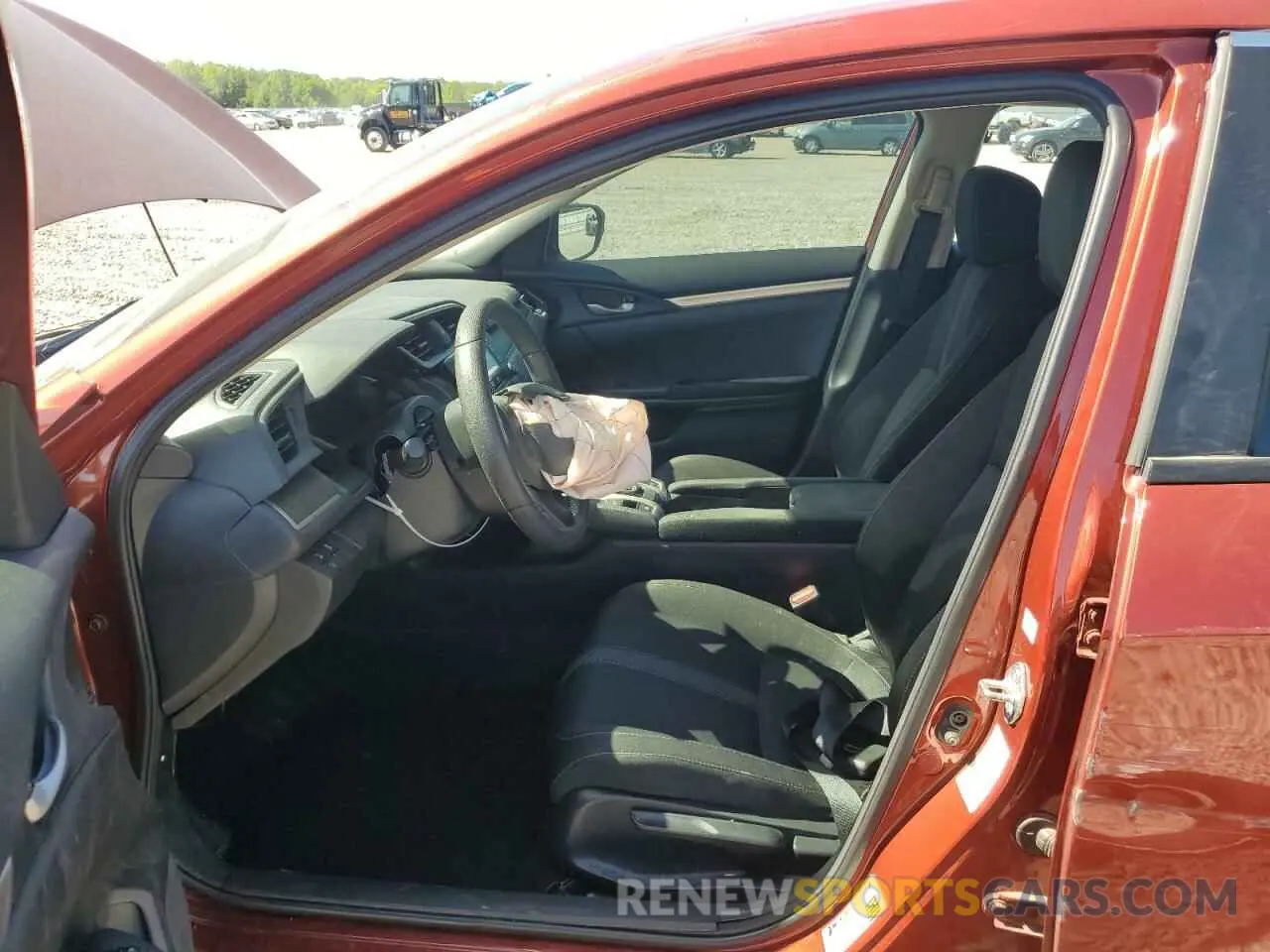 7 fotografías del automóvil dañado 19XFC2F62LE016480 HONDA CIVIC 2020
