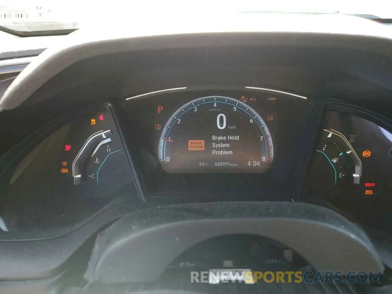 9 fotografías del automóvil dañado 19XFC2F62LE016480 HONDA CIVIC 2020
