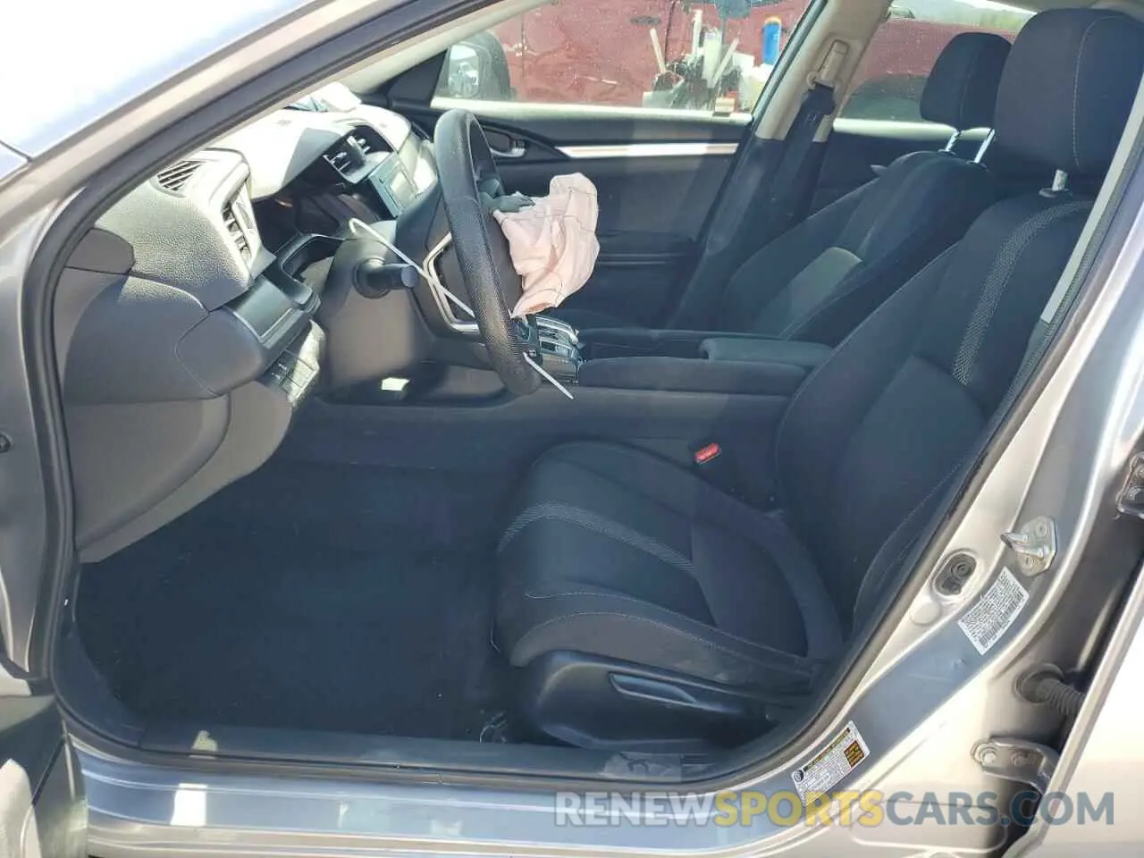 7 fotografías del automóvil dañado 19XFC2F62LE021646 HONDA CIVIC 2020