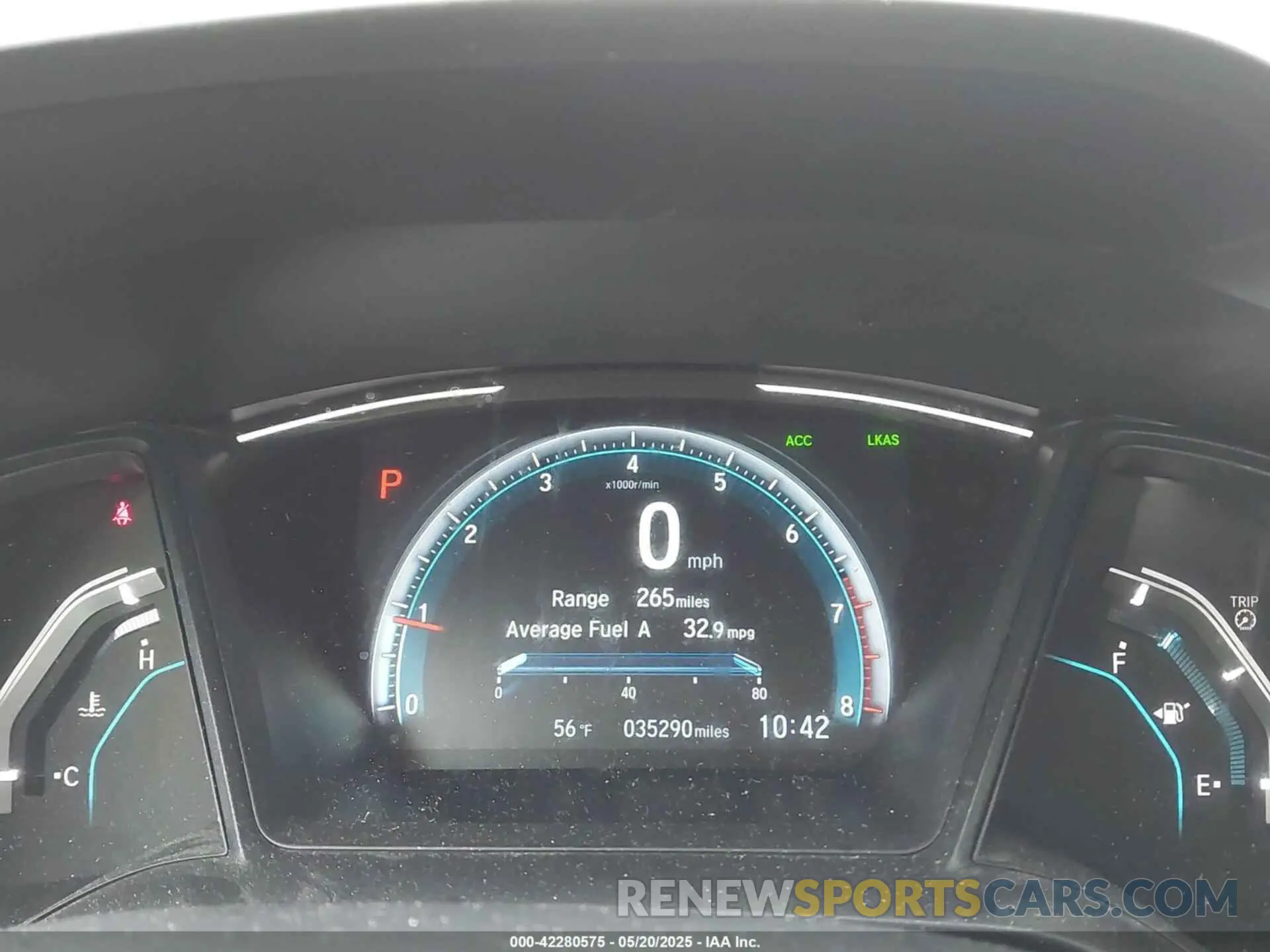 7 fotografías del automóvil dañado 19XFC2F63LE027259 HONDA CIVIC 2020
