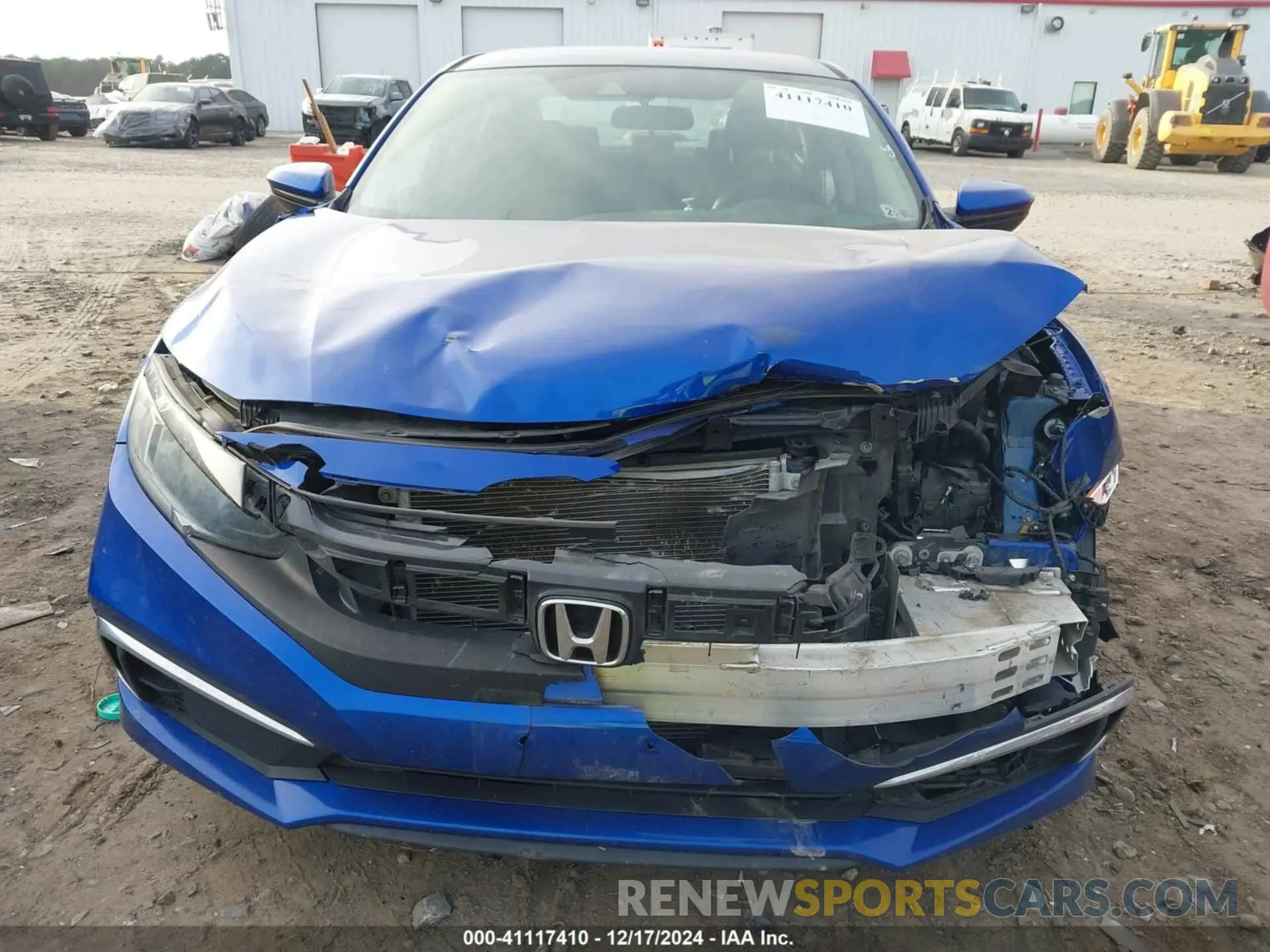 12 fotografías del automóvil dañado 19XFC2F64LE011250 HONDA CIVIC 2020