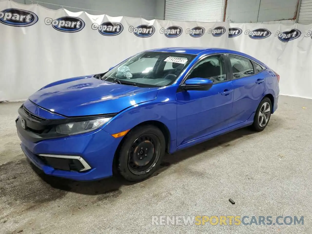 1 fotografías del automóvil dañado 19XFC2F64LE011278 HONDA CIVIC 2020