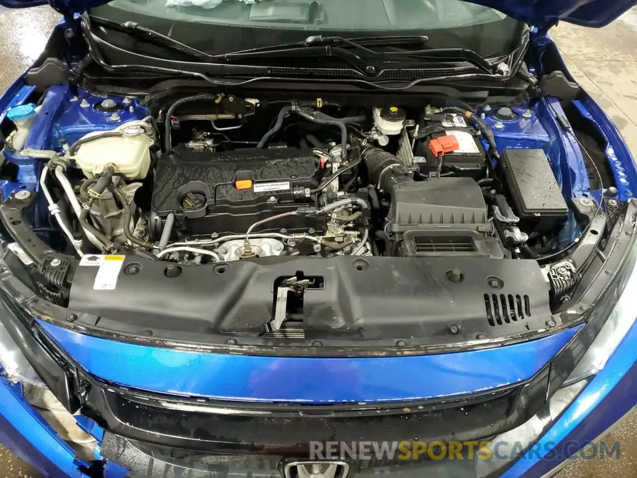 11 fotografías del automóvil dañado 19XFC2F64LE011278 HONDA CIVIC 2020
