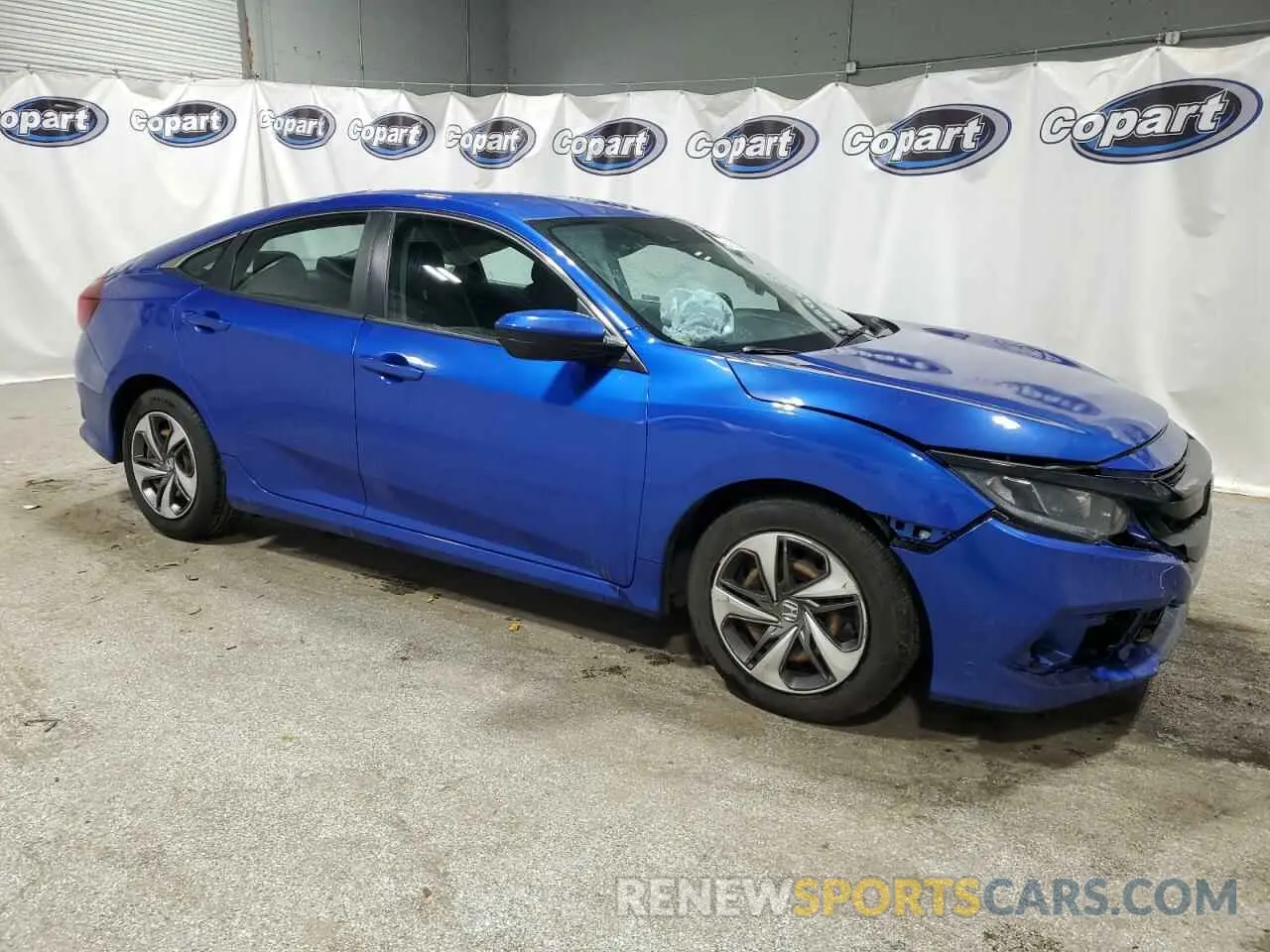 4 fotografías del automóvil dañado 19XFC2F64LE011278 HONDA CIVIC 2020