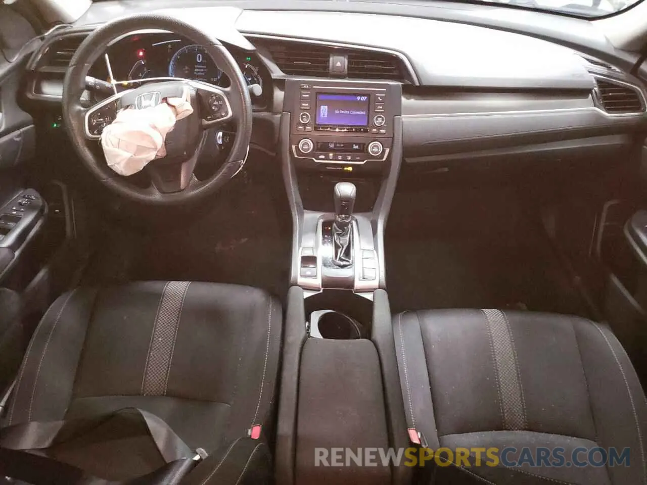 8 fotografías del automóvil dañado 19XFC2F64LE031045 HONDA CIVIC 2020