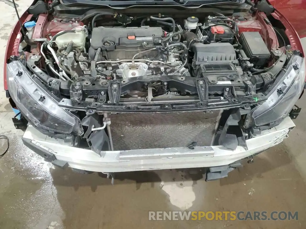 11 fotografías del automóvil dañado 19XFC2F65LE027067 HONDA CIVIC 2020