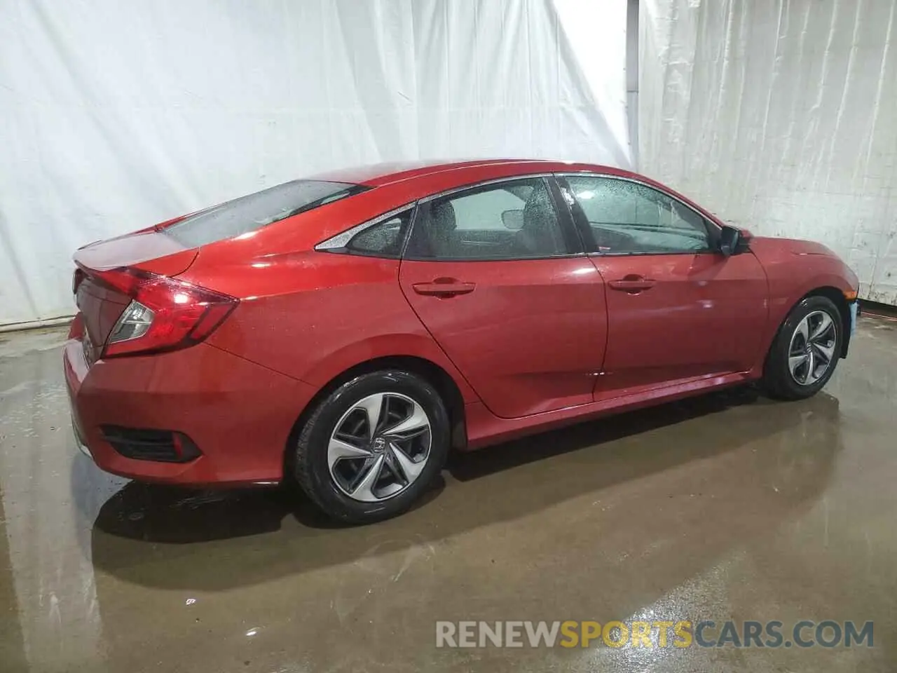 3 fotografías del automóvil dañado 19XFC2F65LE027067 HONDA CIVIC 2020
