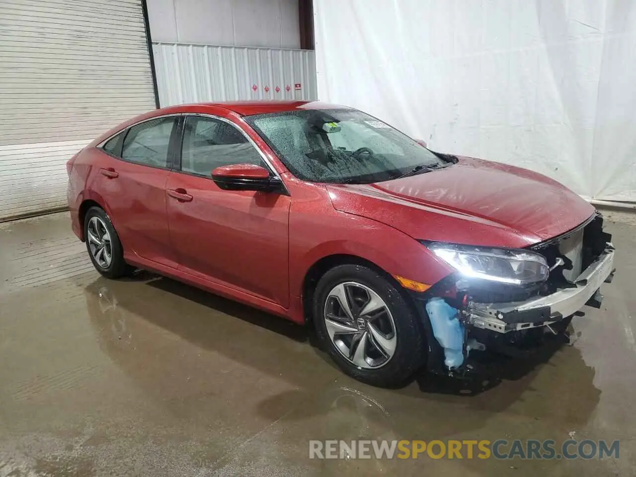 4 fotografías del automóvil dañado 19XFC2F65LE027067 HONDA CIVIC 2020