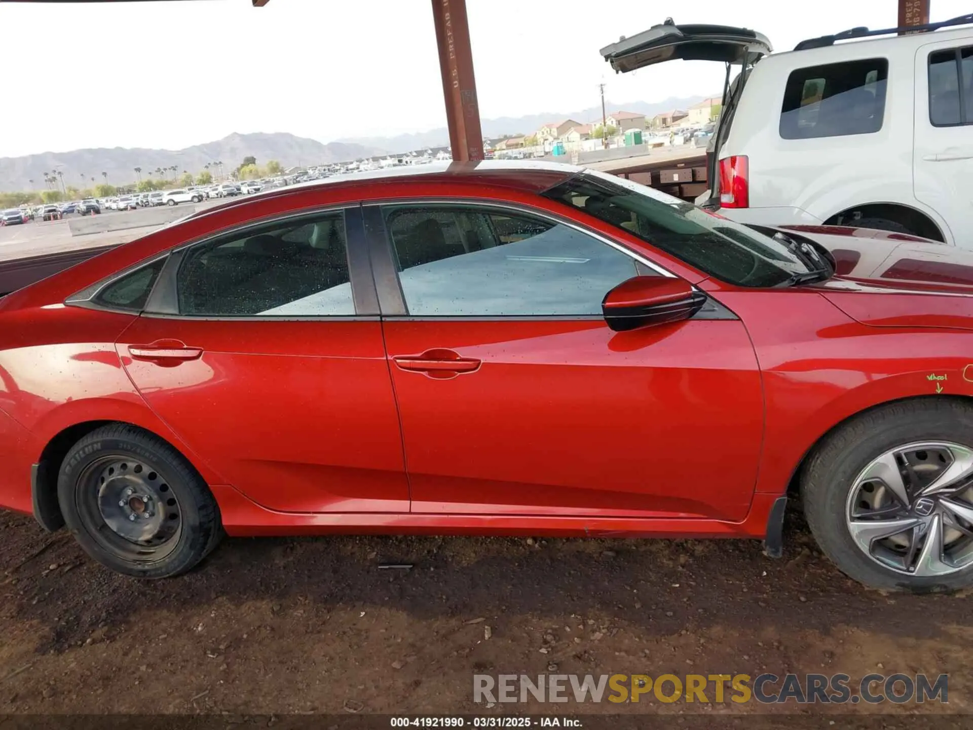 13 fotografías del automóvil dañado 19XFC2F65LE206368 HONDA CIVIC 2020