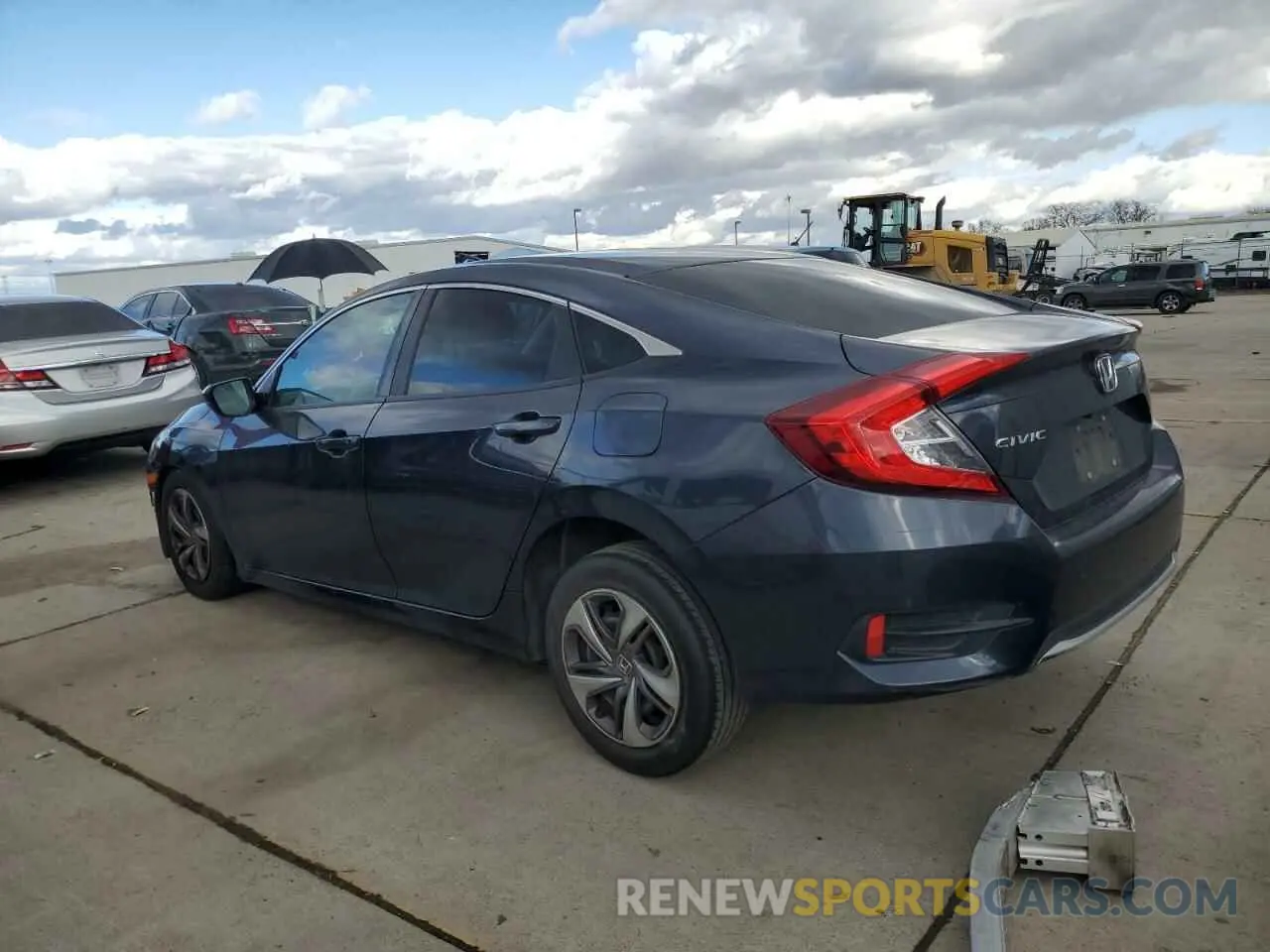 2 fotografías del automóvil dañado 19XFC2F65LE211280 HONDA CIVIC 2020