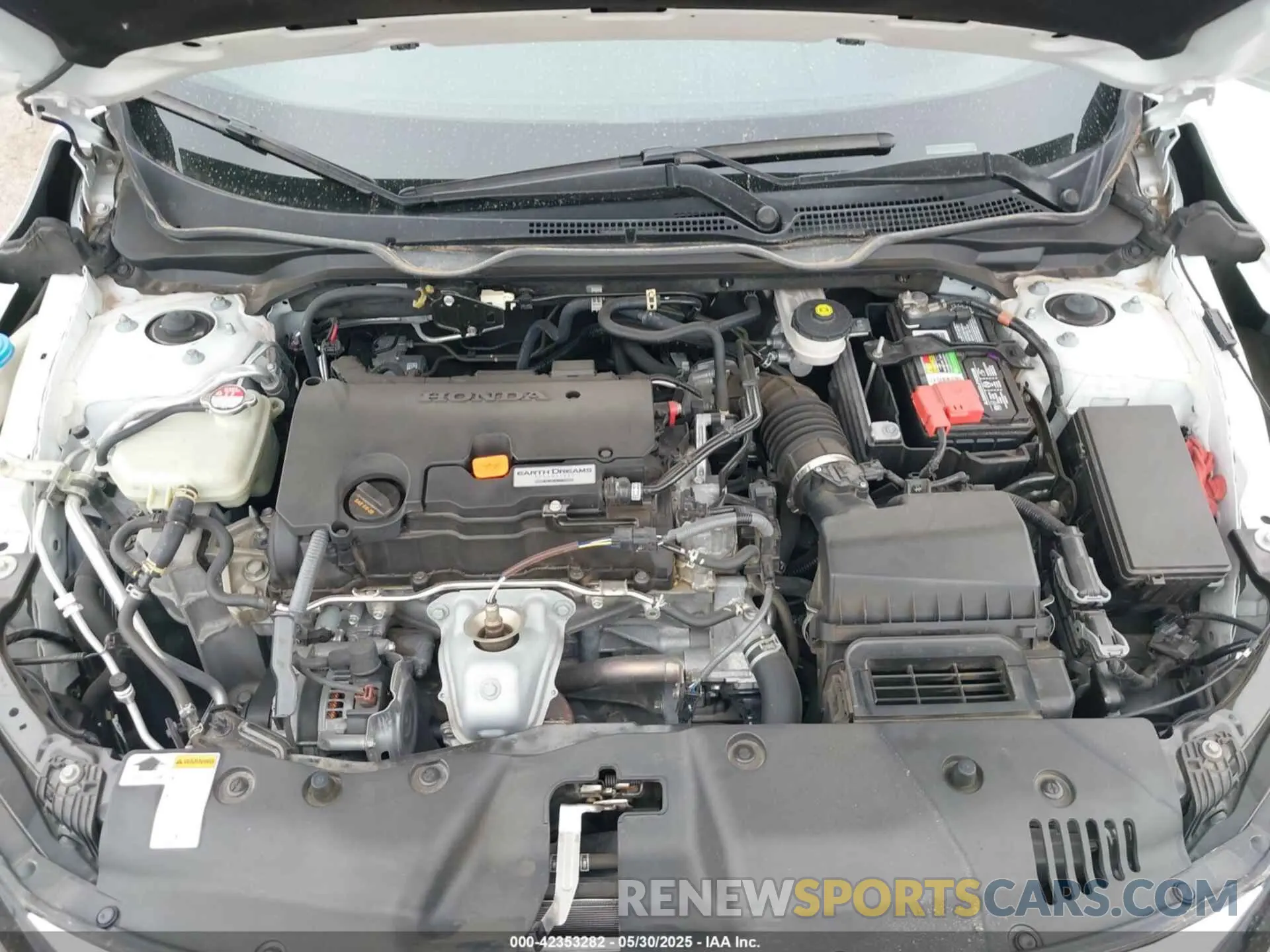 10 fotografías del automóvil dañado 19XFC2F66LE011699 HONDA CIVIC 2020